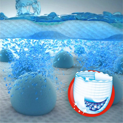 Подгузники трусики Pants junior (12-17кг) 42шт Россия