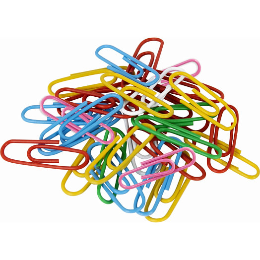 Скрепки Staff цветные 28мм 70шт арт.271708 Китай