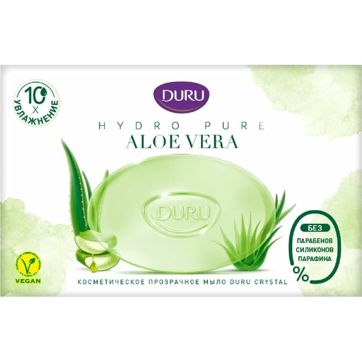Мыло Duru Crystal Hydro Pure Aloe Vera 110г Эвьяп Малайзия DURU