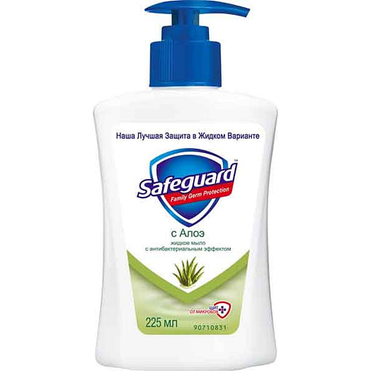 Антибактериальное жидкое мыло Safeguard 230мл пл. алое Procter & Gamble Китай PG