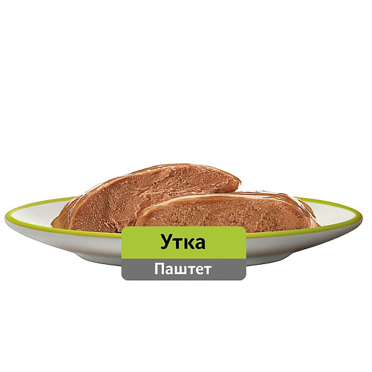 Корм WHISKAS для взрослых кошек Паштет 75г пауч с уткой Марс Россия WHISKAS