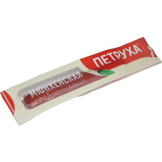 Колбаса Мюнхенская из мяса птицы 180г ПЭТ в/с, с/к Беларусь