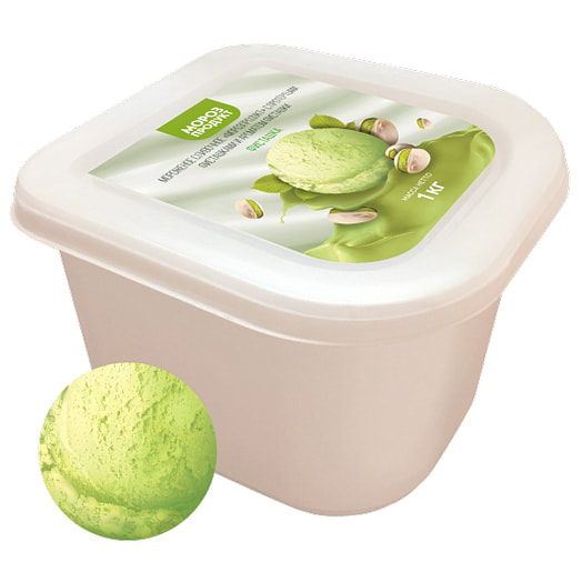 Мороженое сливочное с фисташками 1кг СООО Морозпродукт Беларусь