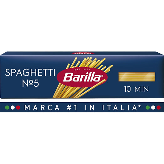 Макаронные изделия Barilla Паста Spaghetti 450г карт/уп. Россия