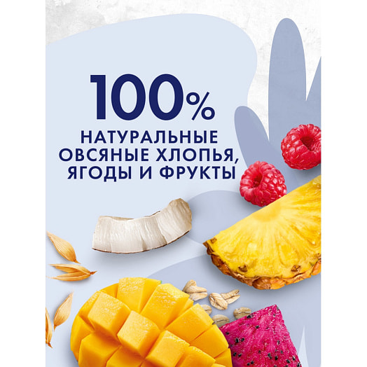 Хлопья овсяные Быстров Тропическое ассорти 175г ООО Нестле Россия Быстров