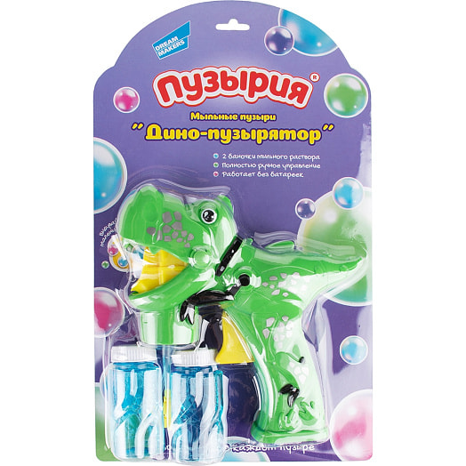 Мыльные пузыри Дино-пузырятор арт.P8948A DREAM MAKERS Китай BUBBLELAND
