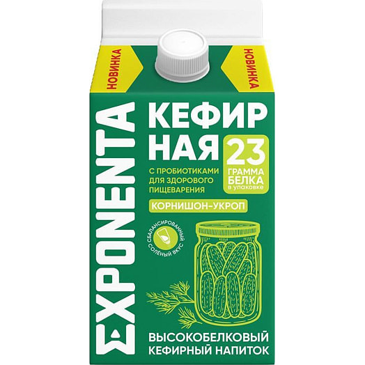 Напиток к/м Exponenta Кефирная Корнишон, укроп ИООО Горецкий ПК Беларусь