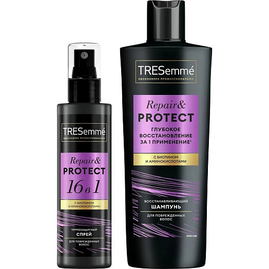 Подарочный набор Repair&protect (шампунь, спрей) Unilever Россия Tresemme