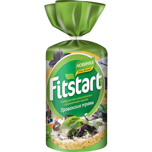 Хлебцы FITSTART рисовые Прованские травы 90г ООО Мистраль Трейдинг Россия