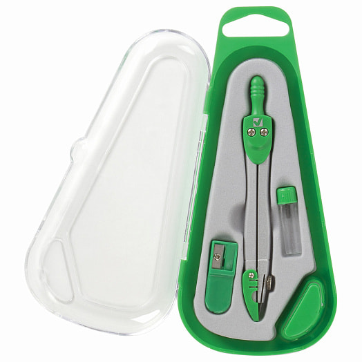 Готовальня Brauberg (3 предмета, пенал) арт.210330 Китай