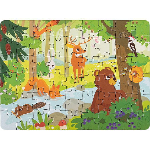 Пазлы 54 Животные арт.RI5404C ООО Желтый крокодил Беларусь DREAM MAKERS-BOARD GAMES
