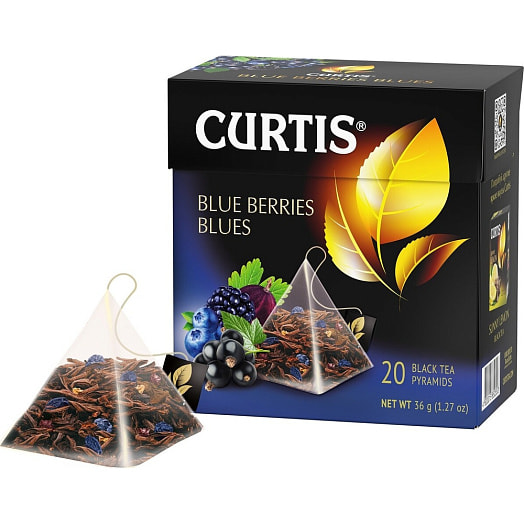 Чай Curtis Blue Berries Blues 36г (20пак*1,8гр) КОМПАНИЯ МАЙ Россия
