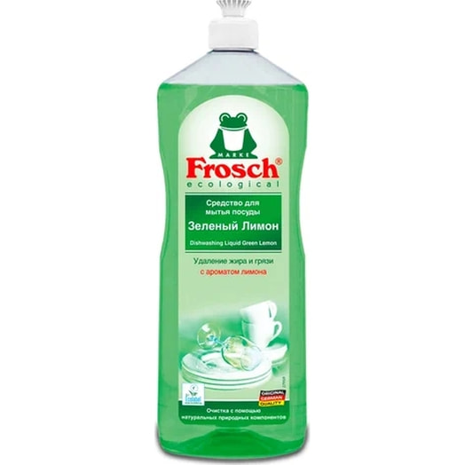 Средство для мытья посуды лимон Werner & Mertz Group Польша Frosch