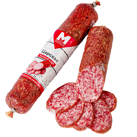Колбаса салями Царская в/с в/уп с/в мясная ММК Беларусь