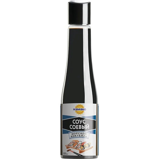 Соевый соус 180мл с ароматом Морской коктейль камако Беларусь