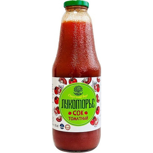 Сок Лукоморье томатный с мякотью с сахаром и солью 1л ООО ЛукоморьеБел Беларусь Лукоморье