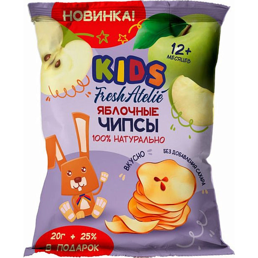 Чипсы Яблочные для детей 30г Армения