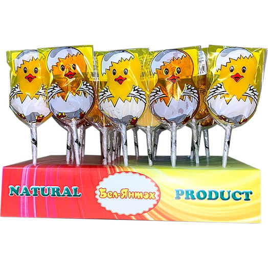 Карамель Цыпленок 40г ПЭТ леденцовая Бел-Янтэх Беларусь