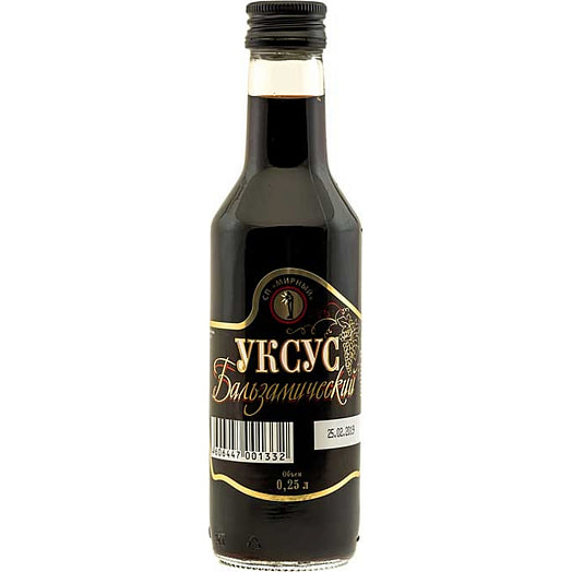 Уксус 250мл ст/б бальзамический ООО СП Мирный Россия