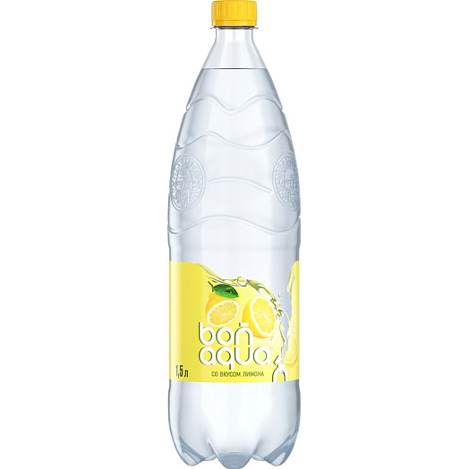 Напиток Bonaqua со вкусом лимона 1.5л пэт-бут Coca-Cola Беларусь Bonaqua