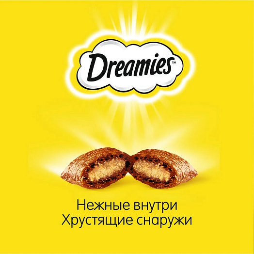 Лакомство Dreamies Сыр для взр кошек 60г ООО Марс Россия Dreamies