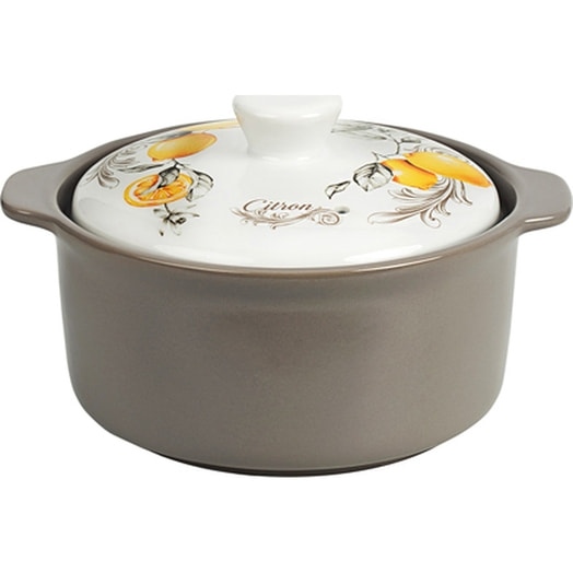 Кастрюля керамическая 1,6л Citron (Appetite) Китай