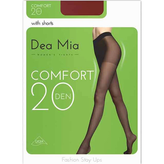 Колготки женские Dea mia comfort 20 (ПА тонкие), р.2 bronz Беларусь