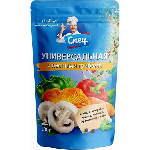 Приправа универсальная 200г с лесными грибами Беларусь