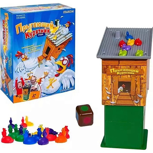 Настольная игра Прыгающий курятник арт.BTB1055644 Китай