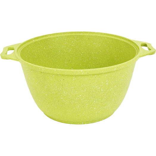 Кастрюля литая а/приг Trendy style lime KUKMARA стекл/кр 4л Россия