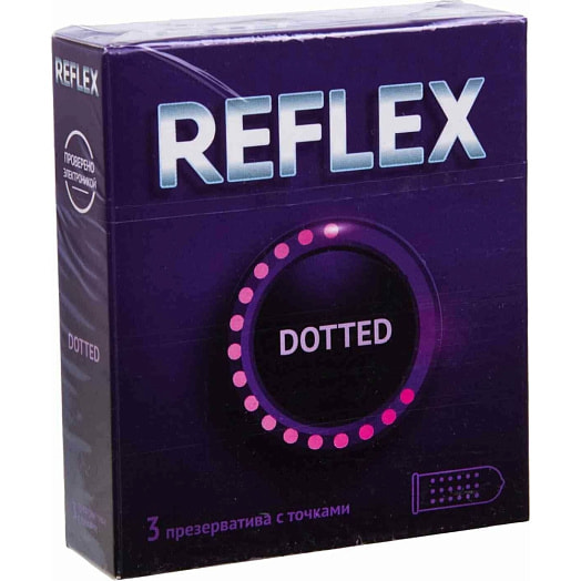 Презервативы Dotted в смазке N3 Рекитт Бенкизер Тайланд Reflex