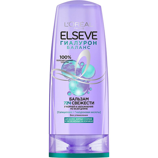 Бальзам Гиалурон баланс 400мл Лореаль Франция LOreal Paris Elseve