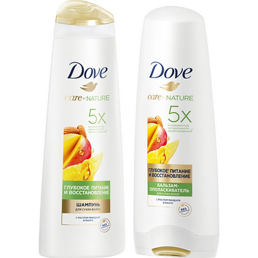 Подарочный набор Dove Глубокое питание и восстановление (шампунь, бальзам) Unilever Россия