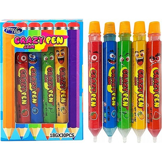 Сладкий сироп с подсластителями Crazy Pen 18г Китай
