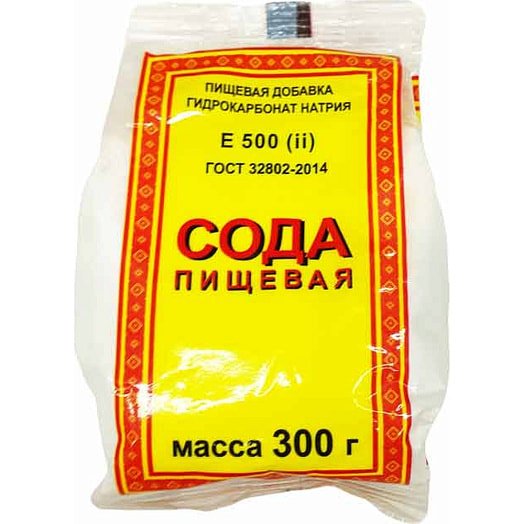 Сода пищевая натрий двууглекислый 300г Беларусь