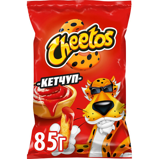 Кукурузные палочки Cheetos 85г Кетчуп Россия