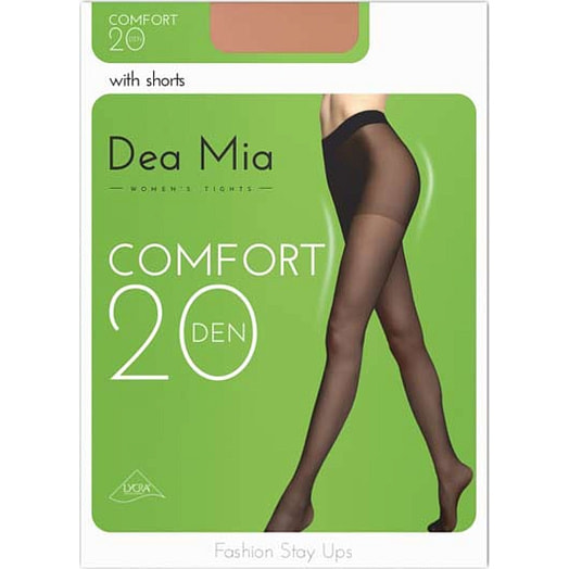 Колготки женские Dea mia comfort 20 (ПА тонкие), р.5 natural Беларусь