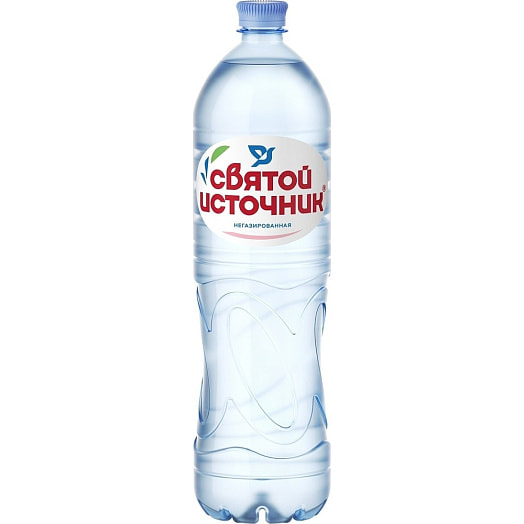 Вода природная питьевая Святой источник 1л негазированная Россия
