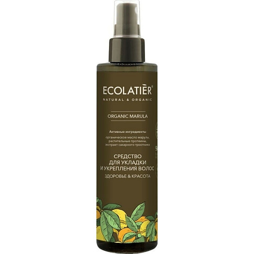 Средство для укладки и укрепления волос 200г здоровье и красота ООО ЭкоЛаборатория Россия Ecolatier
