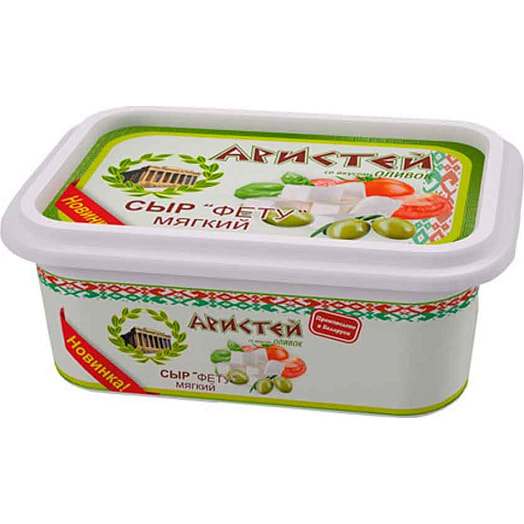 Сыр мягкий Фету 45% 250г оливки ОАО "Минский молочный завод" Беларусь
