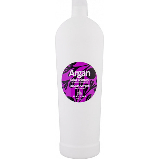 Шампунь для окрашенных волос Kallos Argan 1л Венгрия EoLaboratorie