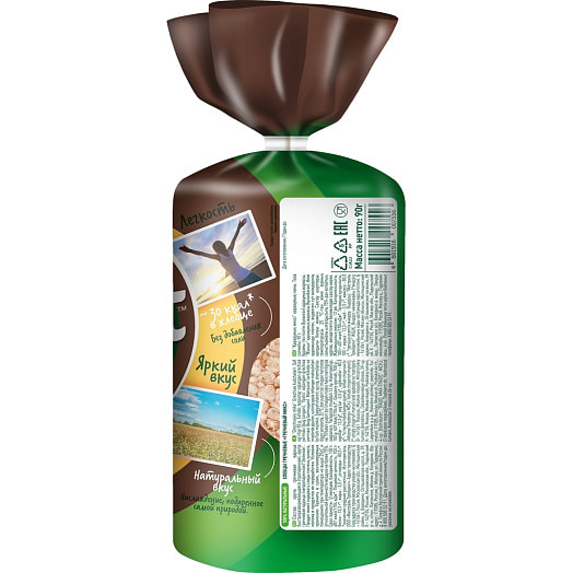 Хлебцы Fitstart Гречневый микс 90г ООО Мистраль Трейдинг Россия