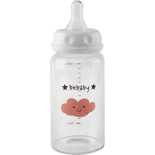 Бутылочка для кормления стеклянная арт.R-05B/150 Guangdong RoRo Baby Products Co.,Ltd Китай BEBABY