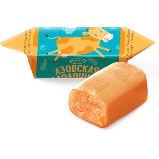 Конфеты н/г Азовская молочная ООО Азовская КФ Россия