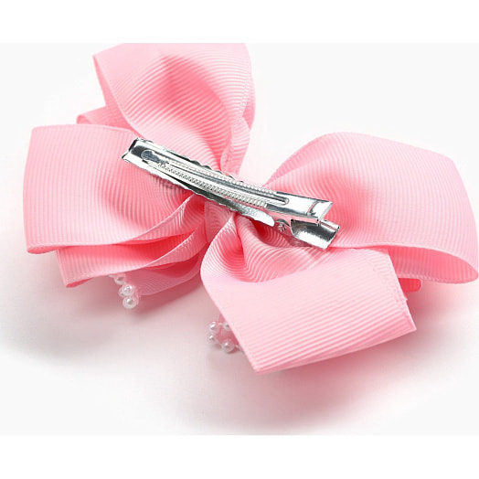 Бант для волос на заколке, зажим, розовый, Минни Маус арт.10048181 Shantou Chenghai Yibao Toys Factory Китай Disney