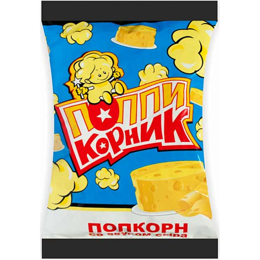 Попкорн Поппикорник 45г со вкусом сыра Беларусь