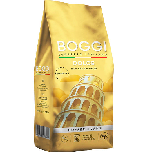 Кофе зерновой Boggi Dolce 1кг Lavazza Luigi S.P.A. Италия Boggi