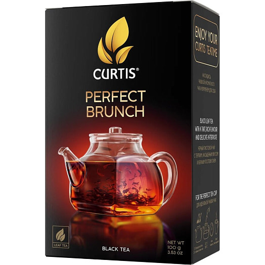 Чай PERFECT BRUNCH 100г карт/уп. чай  черный листовой Компания Май Россия Компания Май