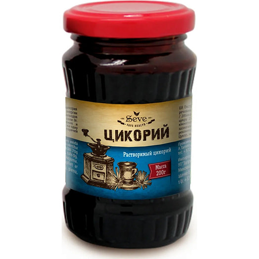 Растворимый цикорий 200г ст/б Россия