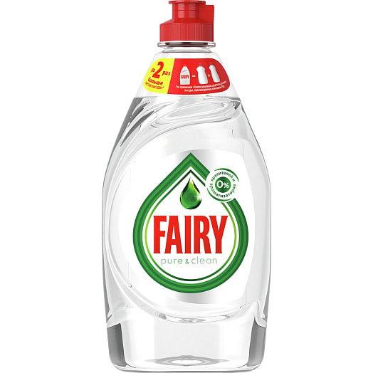 Средство Fairy для мытья посуды 450мл Pure&Clean Россия